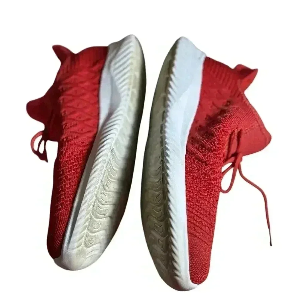 Women’s Slip On Walking Athletic Gym Workout Lightweight Sneaker 9.5 EU 41 Red